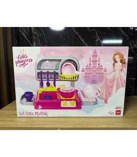 MGS URT-02-5755 LITTLE PRINCESS MASA ÜSTÜ MUTFAK SETİ-KUTULU*4 