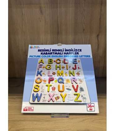 RESİMLİ KABARTMALI HARF İNGİLİZCE