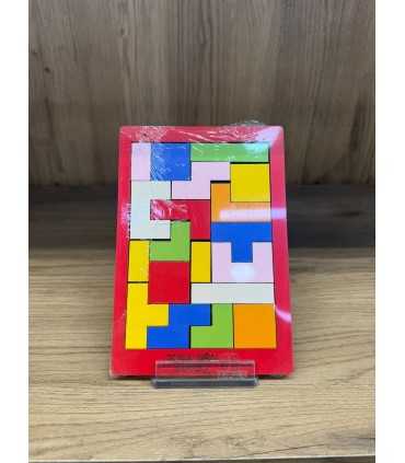AHŞAP MİNİ TETRİS 17 CM
