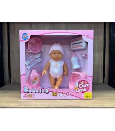 SUN S00003823 SUN-SABC-DZM-BEBEK SET BEBELOU CARE TIME SESLİ GÜLEN /AĞLAYAN