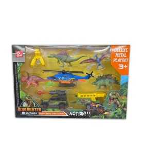 DINO HUNTER METAL OYUN SETİ*12