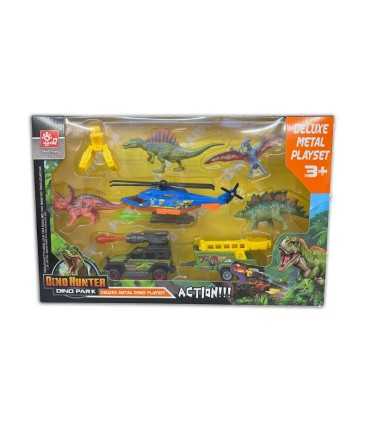 DINO HUNTER METAL OYUN SETİ*12