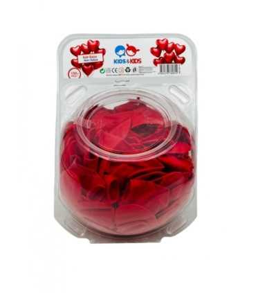 KİDS KAVANOZDA KALP BALON 150 Lİ