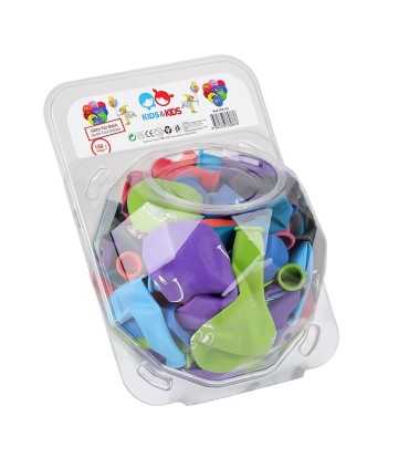 KİDS KAVANOZDA GÜLENYÜZ BALON 100 LÜ*36